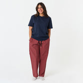 Maroon Plaid Pyjama Pants set